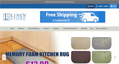 Desktop Screenshot of linenstore.com